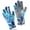Ocean Blue, variant on Fingerless Fishing Gloves Ice Silk Anti-Slip Breathable UV Sun Protection Outdoor Angling Apparel - Ocean Blue L (10.63 in / 27 cm) Lightweight & Comfortable