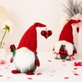 thumbnail image 4 of SLYNSHome Valentine's Day Gnomes Plush Decor,Heart Elf Gnomes Ornaments for Table Home Decorations Valentine's Gifts, 4 of 5