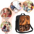 thumbnail image 5 of Naloa Coffee Beans Lunch box Lunch bag for men women Large capacity Lunchbox Insulated Lunch bag Lunch box cooler, 5 of 7
