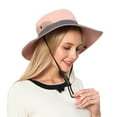 thumbnail image 4 of MESSUEN Fishing Hats Hiking Hat Women Sun Hat Women Hats Foldable Womens Ponytail Sun Cap Wide Hole Hat Mesh Caps Bucket Hats Floppy Sun Hats for Women Pink Free, 4 of 7