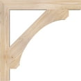 thumbnail image 3 of Ekena Millwork 3 1/2"W x 30"D x 30"H Legacy Block Smooth Bracket, Douglas Fir, 3 of 4