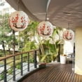 thumbnail image 2 of BAOPAI Paper Lanterns Classical Traditional Wintersweet Patterns Lampshade New's Year Courtyards Decorations Indoor Outdoor Spring Festive Decorations, 2 of 6