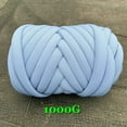 thumbnail image 1 of New Striped Core Spun Crochet Yarn Ice Silk Feeling Polyester Cotton Rope for Handbag Pet Nest Fashion Home Decoration, 1 of 7