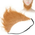 thumbnail image 4 of Party Fake Beard, Brown Fake Beard  For Christmas For Adult For Cosplay For Party For Children, 4 of 8