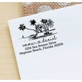 thumbnail image 3 of Printtoo Personalized Black Self Inking Wedding Invitation Address Stamp Custom Rubber Stamper-60 x 40 mm, 3 of 6