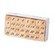 thumbnail image 1 of 1 caja de sellos de madera y goma, multiusos, decorativos, para hacer tarjetas, accesorios de bricolaje, dibujos, diarios y manualidades. Números, 1 of 8