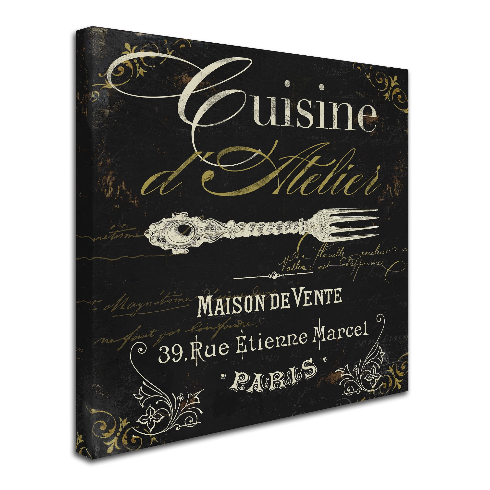 Trademark Fine Art "La Cuisine I" Canvas Art by Color Bakery