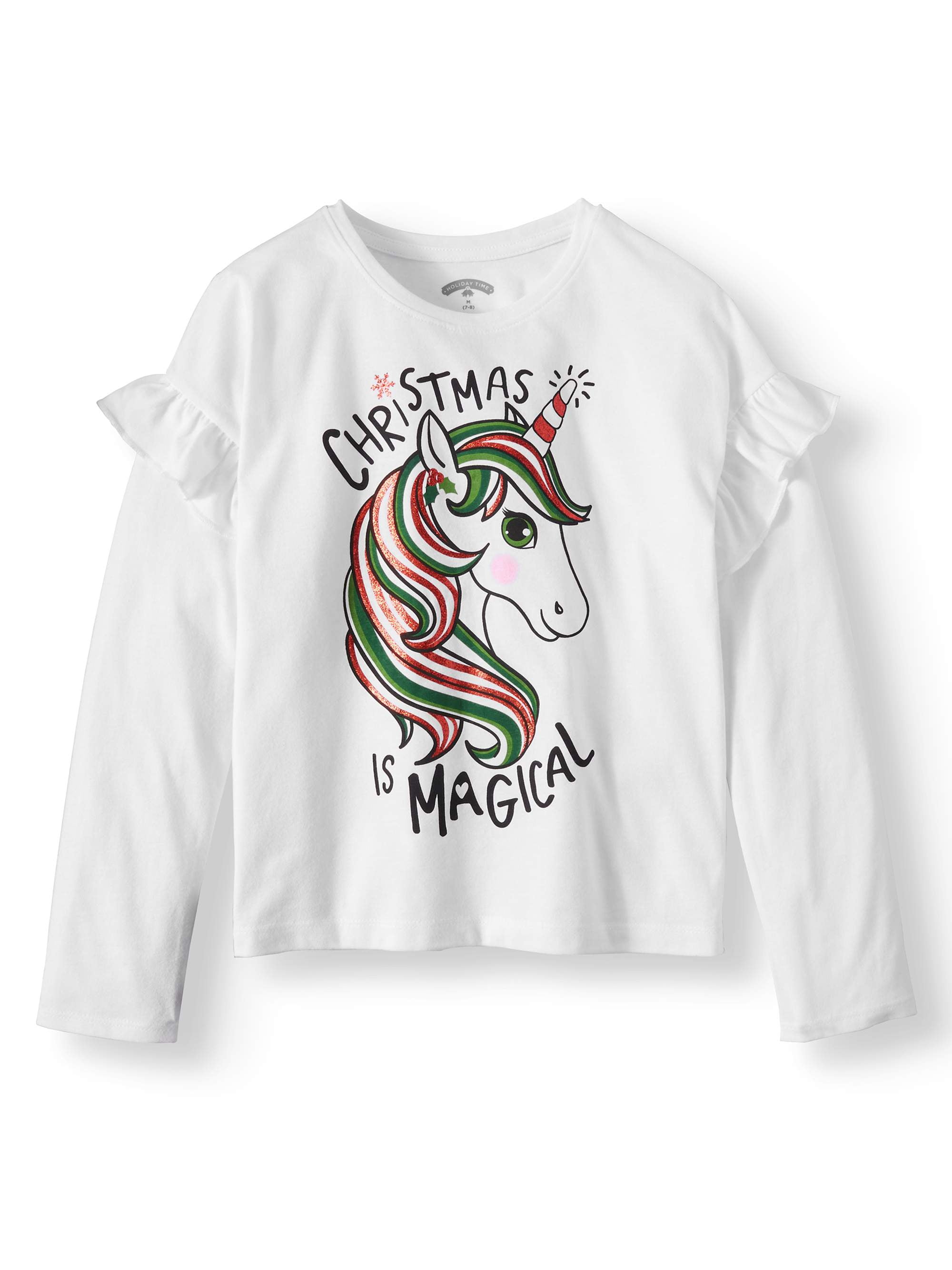 walmart girls christmas shirts