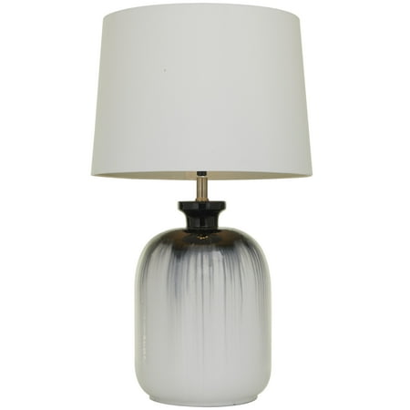DecMode 17 W  29 H Glass Modern Table Lamp  Multi Colored  1-Piece