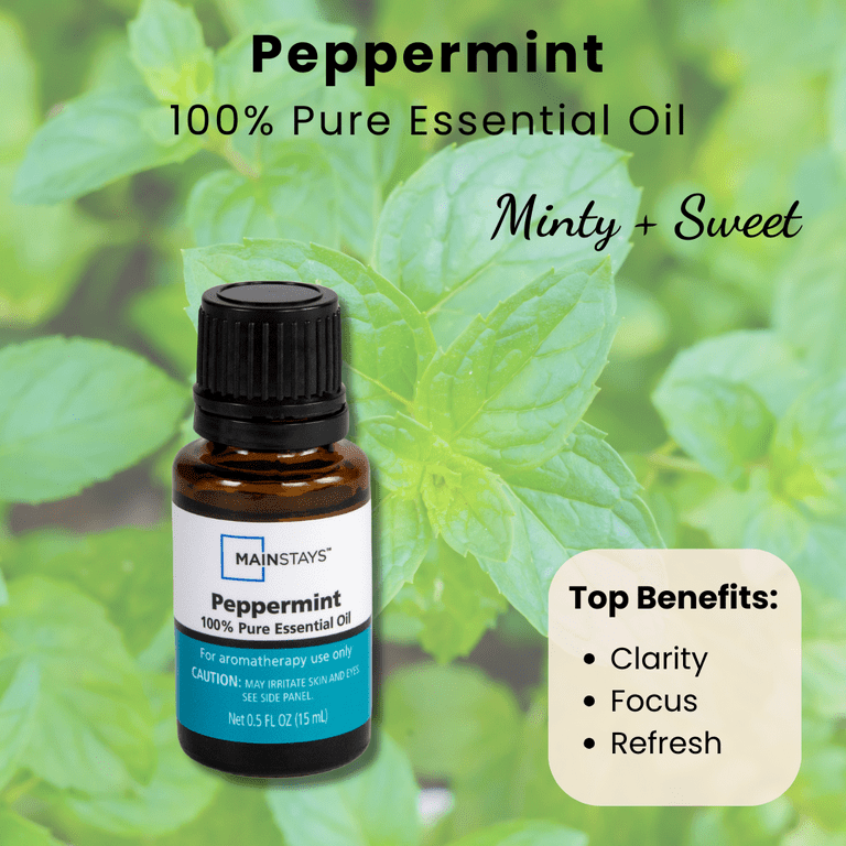 Peppermint essential oil diffuser benefits deals