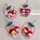 thumbnail image 2 of Colgante de cuerda de pelo de felpa Kawaii Sanrios Cherry, My Kuromi Melody, animales lindos de dibujos animados, muñeco de peluche, broche, llavero suave, juguete para regalos, 2 of 5