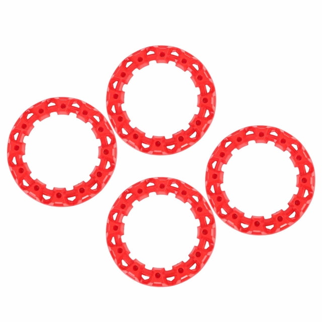 Strong Plastic 10 Inch Universal ATV Wheel Trim Hub Protectors Sporty Decor for Go Karts Easy Install Adds a Personalized Look