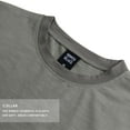 thumbnail image 5 of GENTS BLISS Short Sleeve Men T shirts Ribbed Crew Neck Shirts for Men Color Block Tee Shirts with Pocket, 5 of 9