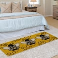 thumbnail image 6 of Bee Kind Bow Tie Yellow Spring Doormat, Seasonal Summer Home Decor Low-Profile Switch Rug Door Mat Floor Mat for Indoor Outdoor 17x47 Inch, 6 of 6