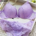 thumbnail image 2 of French Famous brand transparent bra romantic temptation lace bra set young women underwear set push up bra and panty set, 2 of 6