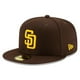 thumbnail image 3 of [Disponible Listo] 5 9 F.I.F.T.Y San Diego Padres Tapa De Béisbol De Ala Dura Plana Tamaño Cerrado, 3 of 3