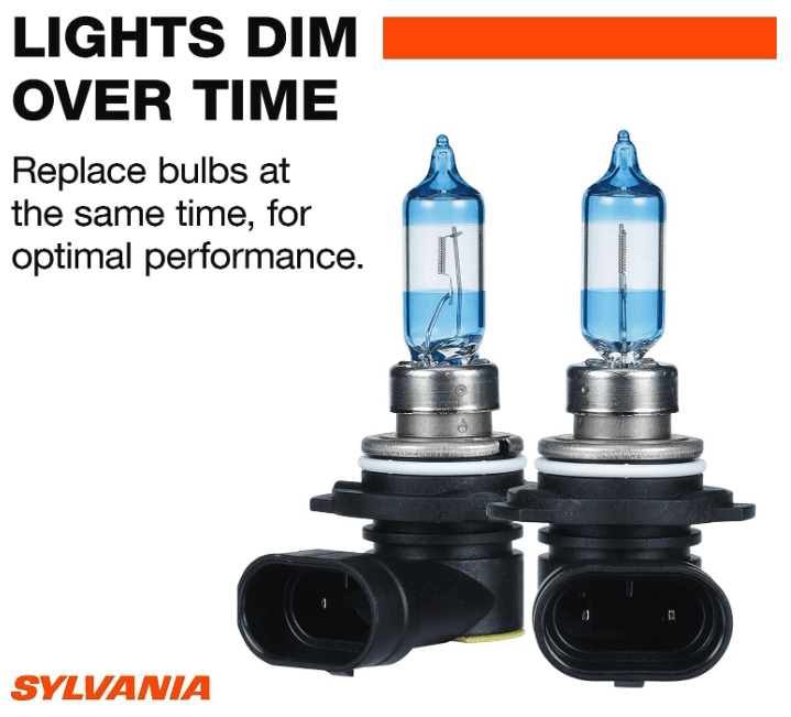SYLVANIA - 9012 SilverStar Ultra - High Performance Halogen Headlight Bulb, High Beam, Low Beam and Fog Replacement Bulb, Brightest Downroad with Whiter Light, Tri-Band Technology (Contains 2 Bulbs)