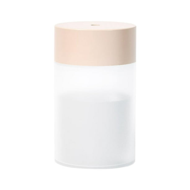 Humidificador de aire USB de 260 ml, difusor de aroma, vapor frío, escritorio, silencioso, cálido, luz nocturna Rosa