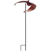 Sunset Vista 93491 Nature in Motion Spinner Garden Stake, 45-Inch, Cardinal