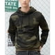 thumbnail image 2 of Sudadera polar con capucha y estampado de camuflaje para hombre, 2 of 5