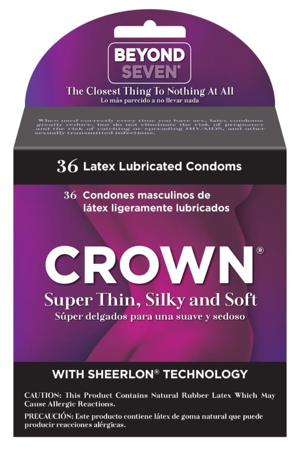 Beyond Seven Crown Condoms, 36 Ct