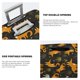 thumbnail image 3 of Fotbe Funny Fox by the Field Funda Protectora para Equipaje, Antirrayones y Resistente a la Suciedad, Compatible con Maletas de 18 a 32 Pulgadas-Small, 3 of 7