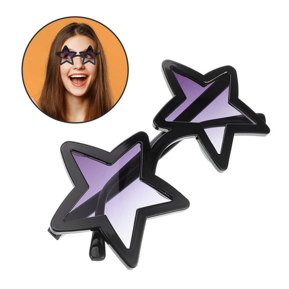 Soimiss Sun Glasses for Men with UV Protection 1Pack Trendy Star Shaped Eyewear for Festivals Back to School