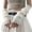 White, variant on HNMKIU Knitted Arm Warmers Fingerless Mittens with Thumb Hole for Girls Cute Detachable Sleeves Covers Fashionable Hand Accessories Black - One Size