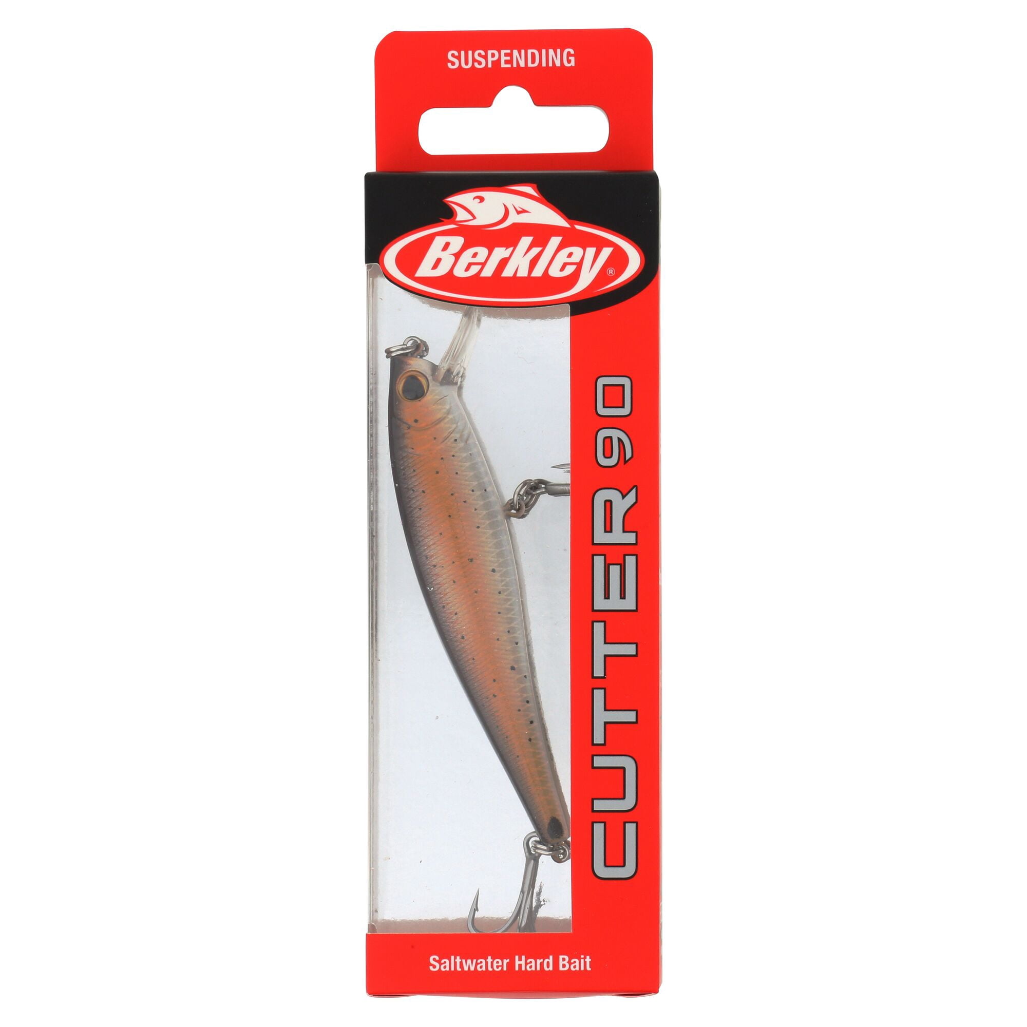 Berkley Cutter Saltwater, 3.5 in, Jerkbaits, Redfish (1 Count)