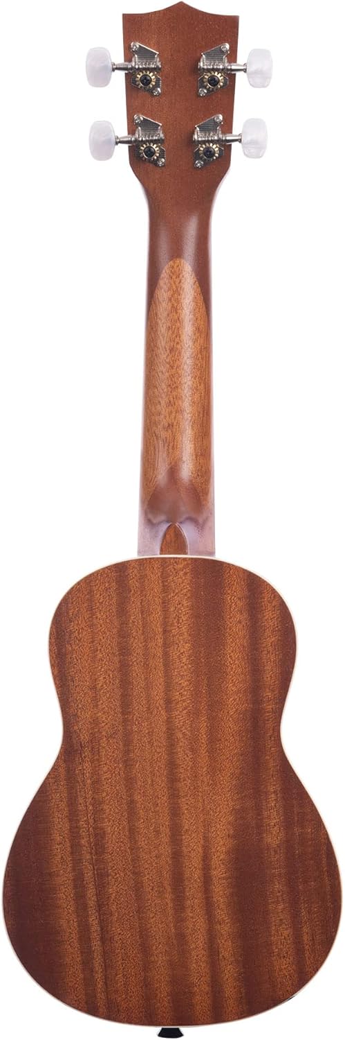 Kala KA-S Mahogany Soprano Ukulele, Satin/Mahogany/Mahogany