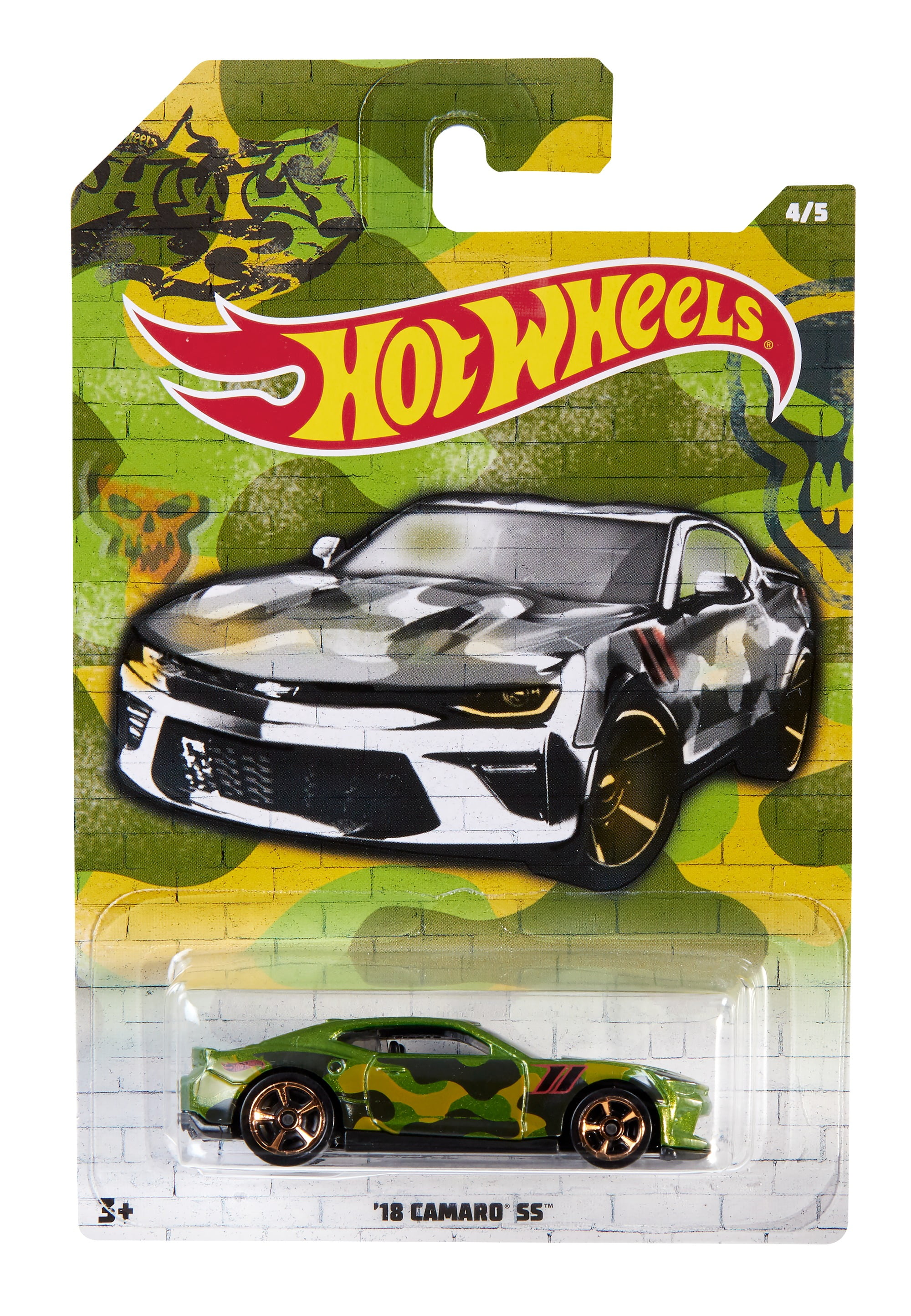 5 Details about   Hot Wheels 2020 camouflage series camo 2018 18 camaro SS green #4 