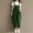 30-Green, variant on Dressy Jumpsuit for Women 2023 Sleeveless Cold Shoulder Cami Overall Square Neck Band Collar Solid Onesie One Piece Outfits Casual Loose Long Pants Wide Leg Linen Summer Romper Calf Length