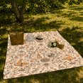 thumbnail image 6 of Woodland Squirrels and Floral Paisley, Nostalgic Folk Art Style for Forest Lovers, Vintage Animal Garden and Housewarming Gift, Cozy Flannel Blanket for Cabin and Guest Room, Home Decor, 6 of 7