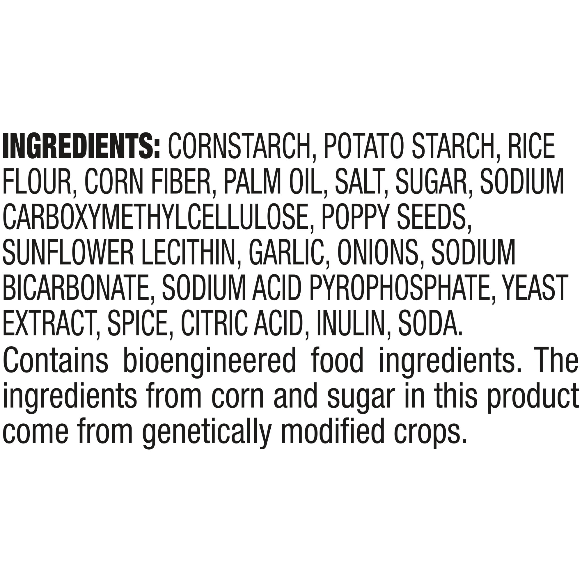 (8 pack) Snack Factory Pretzel Crisps, Gluten Free Everything Flavor, 5 oz