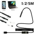 thumbnail image 3 of Grusce 6LED B 2m 3IN1 Endoscope Otoscope Wifi Camera Inspection Ear Wax for Android, 3 of 11