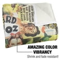 thumbnail image 3 of LOGOVISION The Wizard of Oz All Over Character Print 2 Silky Touch Sherpa Back Super Soft Throw Blanket, 3 of 5