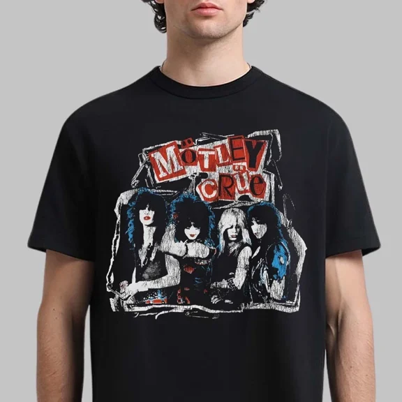 Motley Crue Carnival Of Sins Tour 2026 Vintage Rock T-Shirt