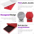 thumbnail image 4 of 20Pcs Universel Rouge + Blanc Plastique Rectangulaire Stick-on Voiture Réflecteur Autocollant, Réflecteurs de Porte Intérieur Rouge + Blanc Compatible Plaque d'Avertissement Adhésif Réflecteur pour la Plupart des Voitures, 4 of 4