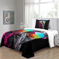 thumbnail image 3 of YingD Pitbull Chiens 3D Hip Hop Animaux Housse de Couette en Microfibre Simple, 3 of 5