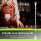 thumbnail image 4 of Kit De Muddler De Acero Inoxidable Con Jigger Cuchara P/ Bar 3 pz, 4 of 5