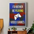 thumbnail image 6 of Gamer at Play III Premium Framed Print, in Gold, Black, or Silver - Ready to Hang, 6 of 9