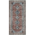 thumbnail image 2 of Well Woven Menda Red Machine Washable Vintage Style Updated Classic Distsressed Persian Mat Rug 2x4 (2' x 3'11"), 2 of 7