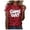 Red, variant on HCYSFG Womens Sequin Graphic T Shirts Crewneck Short Sleeve Sparkle Detail Loose Fit Casual Everyday Tees Summer Tops