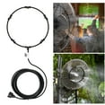 thumbnail image 2 of Xingzhi Outdoor Misting System Fan Cooling Kit 3/4" Connector for Patio Backyard 8cm US, 2 of 9