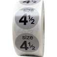 thumbnail image 1 of Autocollants Gris Taille 4 1/2 0.75 Pouces Pouce Rond Lot de 500, 1 of 1