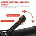 thumbnail image 5 of Floseru 75.6CC Gas Backpack Leaf Blower – 5HP 4 Stroke Gas Leaf Blower, 900CFM High-Velocity, 210MPH High Airflow, Powerful Clearing Performance and Ergonomic Harness System, 5 of 8