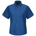 thumbnail image 2 of Red Kap Women's Short Sleeve Poplin Dress Shirt, 2 of 4