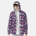 thumbnail image 2 of Fotbe cute Skull rainbow mushroom Chaqueta con Protección Solar UPF 50+ para Hombre y Mujer, Camisa con Capucha y Bolsillos-3X-Large, 2 of 7