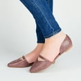thumbnail image 7 of Journee Collection Women's Braely Slip On Pointed Toe Ballet Flats, 7 of 7