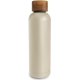 thumbnail image 2 of Botella de agua isotérmica 500ml en acero inoxidable con tapón de madera de acacia, botella isotérmica de acero inoxidable de 0,5l, mantiene el frío durante 29h, el calor durante 14h, Reutilizable, a prueba de fugas para bebidas carbonatadas ACTIVE Biensenido a ACTIVE, 2 of 5